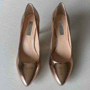 INC International Concepts shoes. Rose gold heels. WOMENS size 9